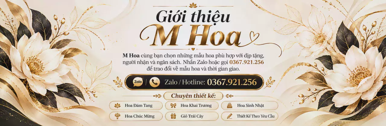 Ảnh bìa Shop hoa tươi Phường Tùng Thiện - Chọn hoa theo câu chuyện của bạn